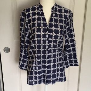 Harve Benard Linen Top Small